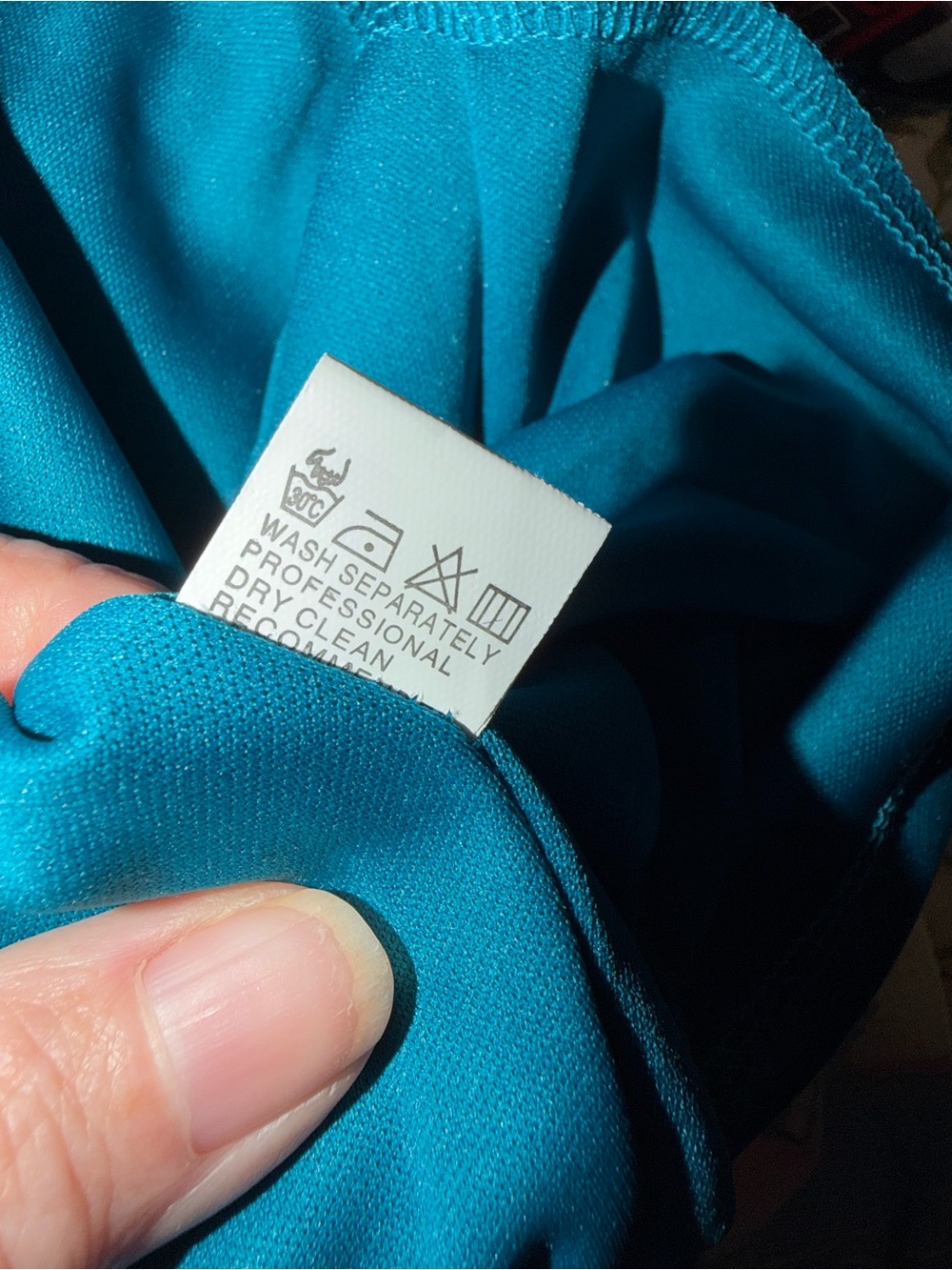 LA Soul Camera Print Teal A-Line Midi Dress - Picture 8 of 8